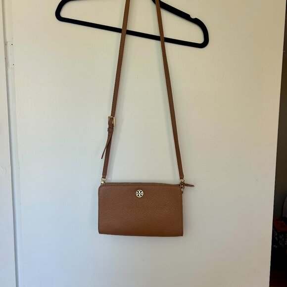 Tory Burch Brown Leather Cross Body - Picture 3 of 5